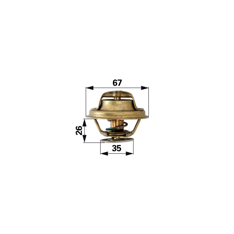 THERMOSTAT 82°C