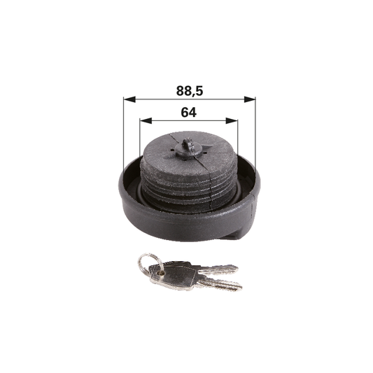 Massey Ferguson TANKDECKEL – Artikelnummer 3824202M91 – Ansicht 1