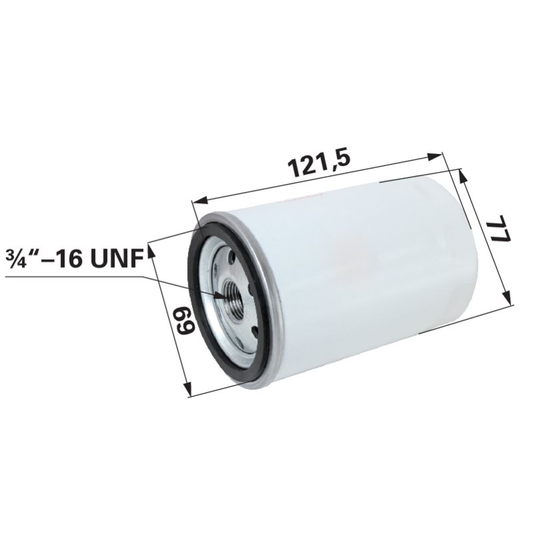 AEBI Motorölfilter 103.8574