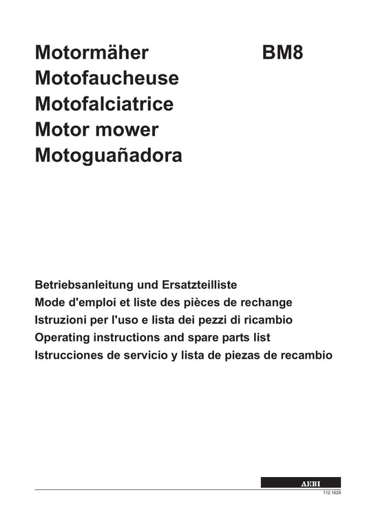AEBI BM8 Ausgabe 2005 – Deckblatt