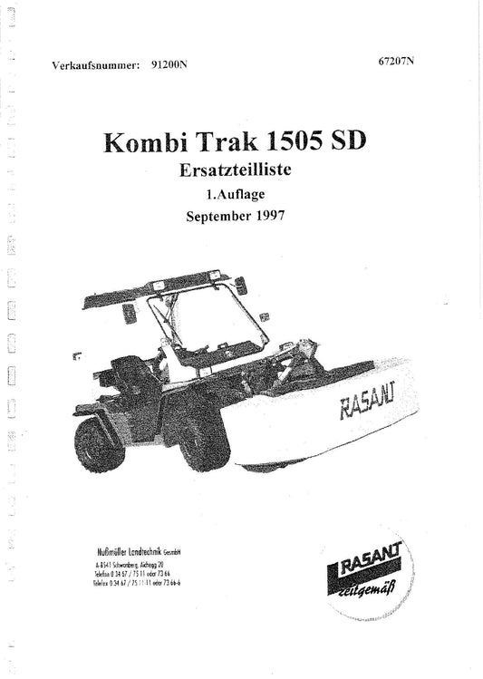 AEBI Rasant Kombi-Trak 1505 SD – Vorschau 1